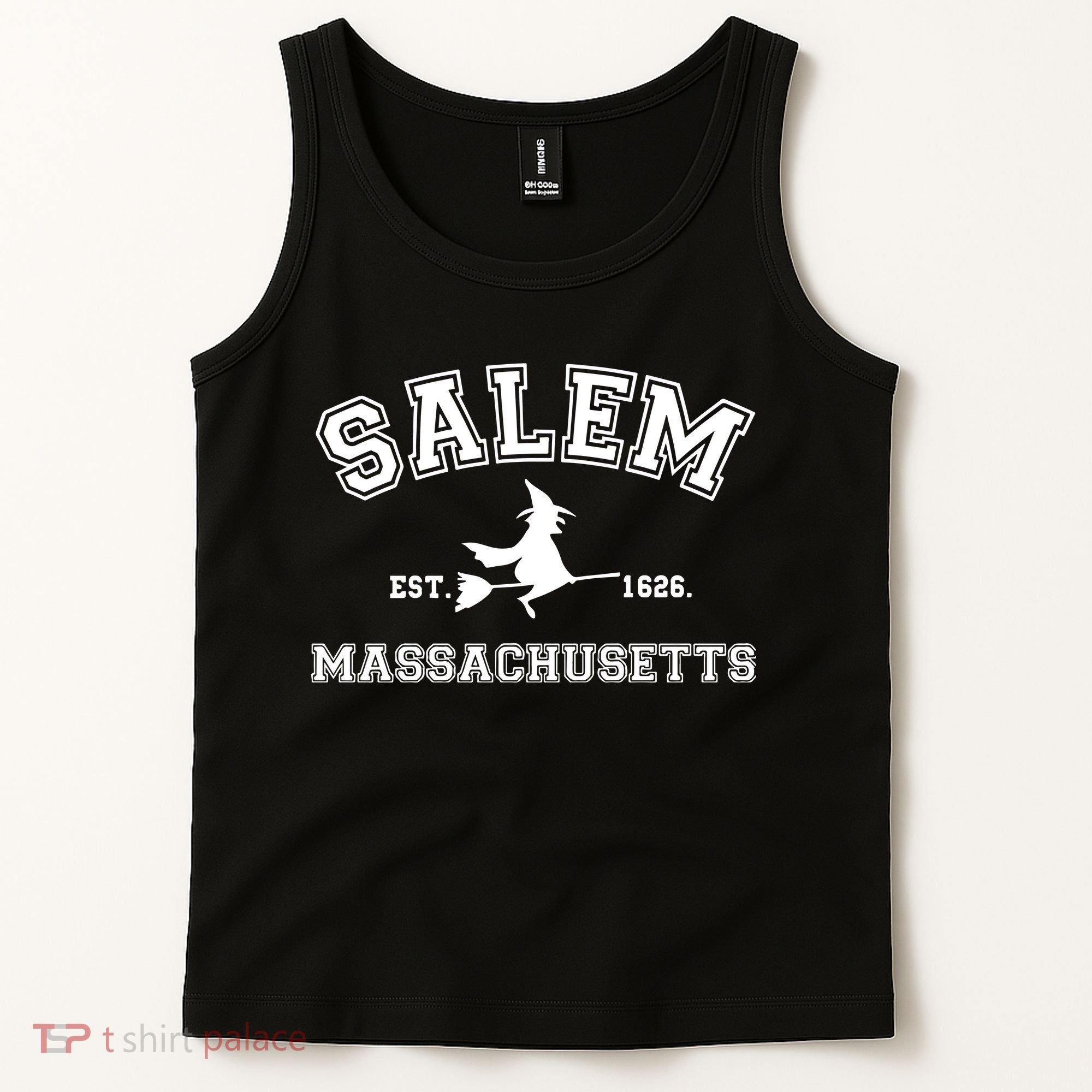 Salem Massachusetts Cute Halloween Tank Top