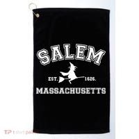 Salem Massachusetts Cute Halloween Golf Towel thumb 0