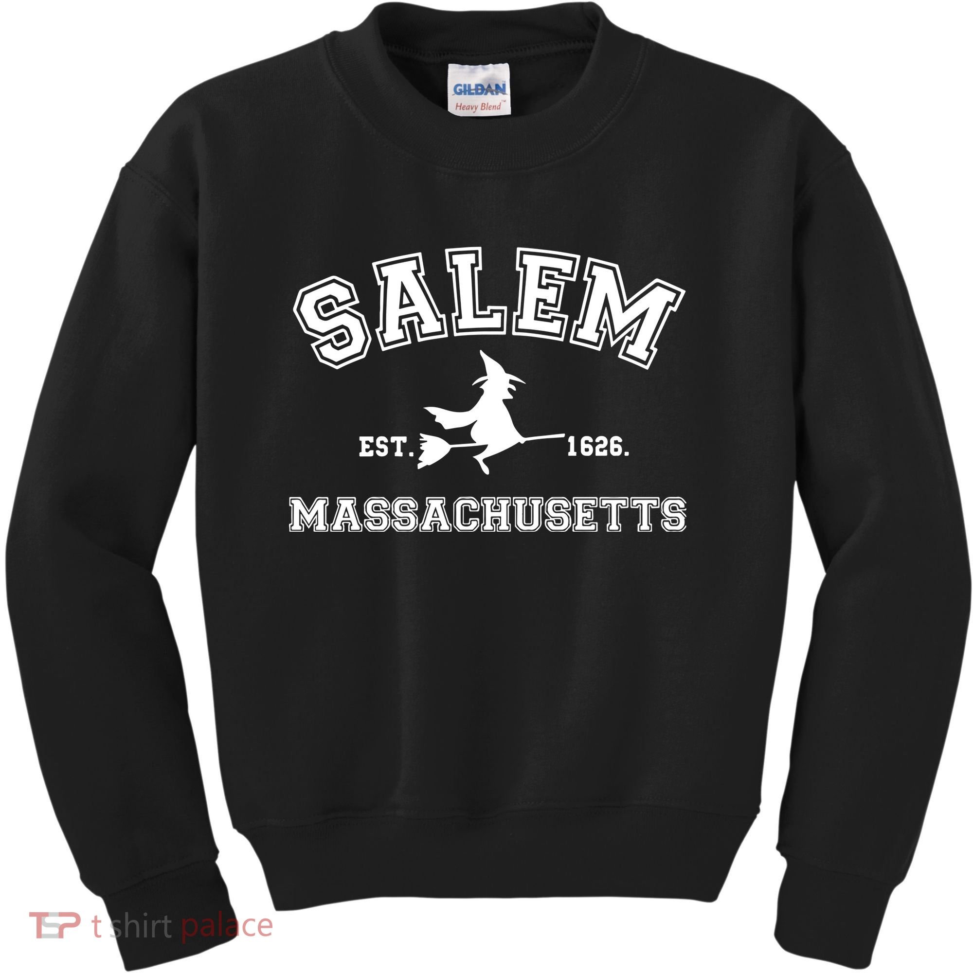Salem Massachusetts Cute Halloween Kids Sweatshirt