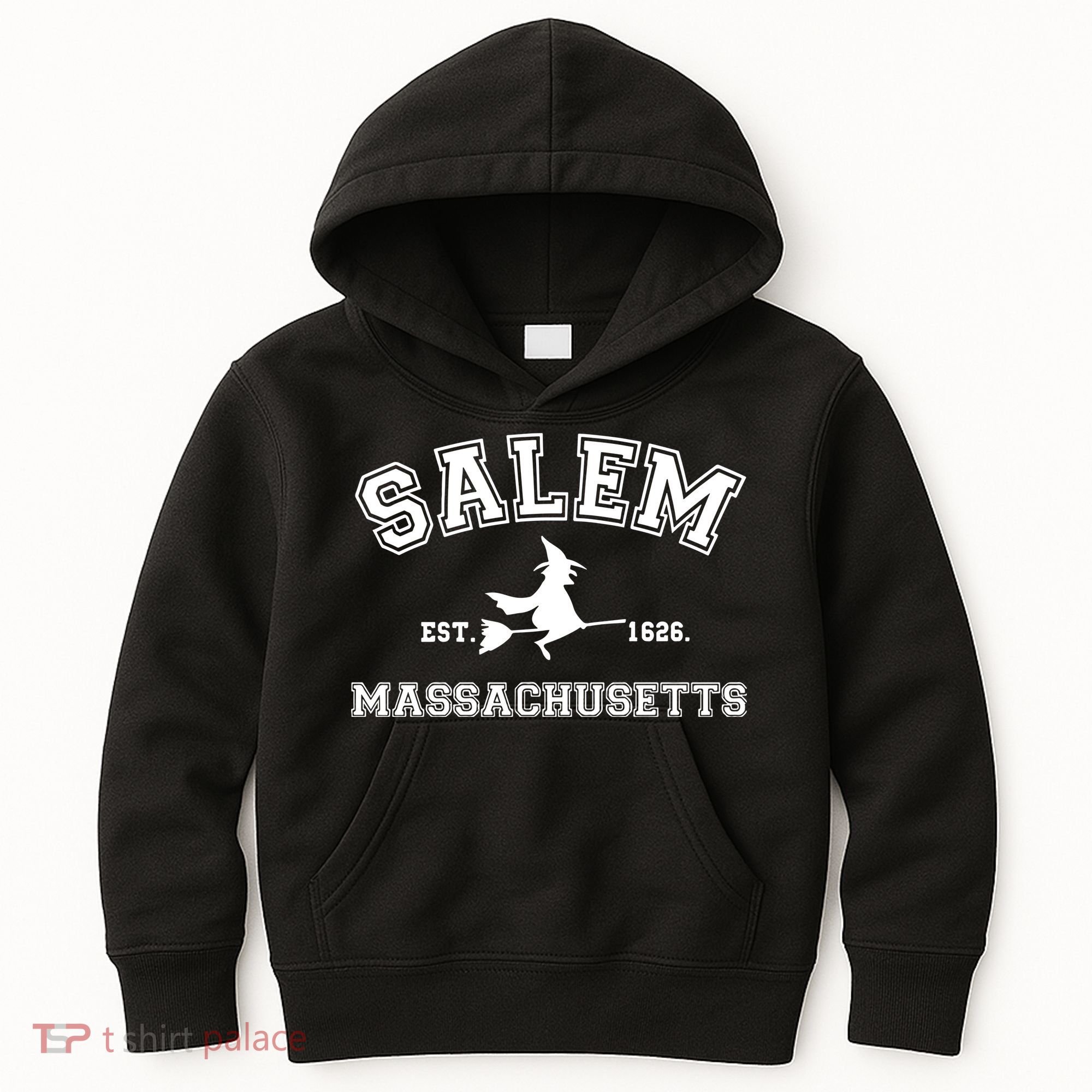 Salem Massachusetts Cute Halloween Kids Hoodie