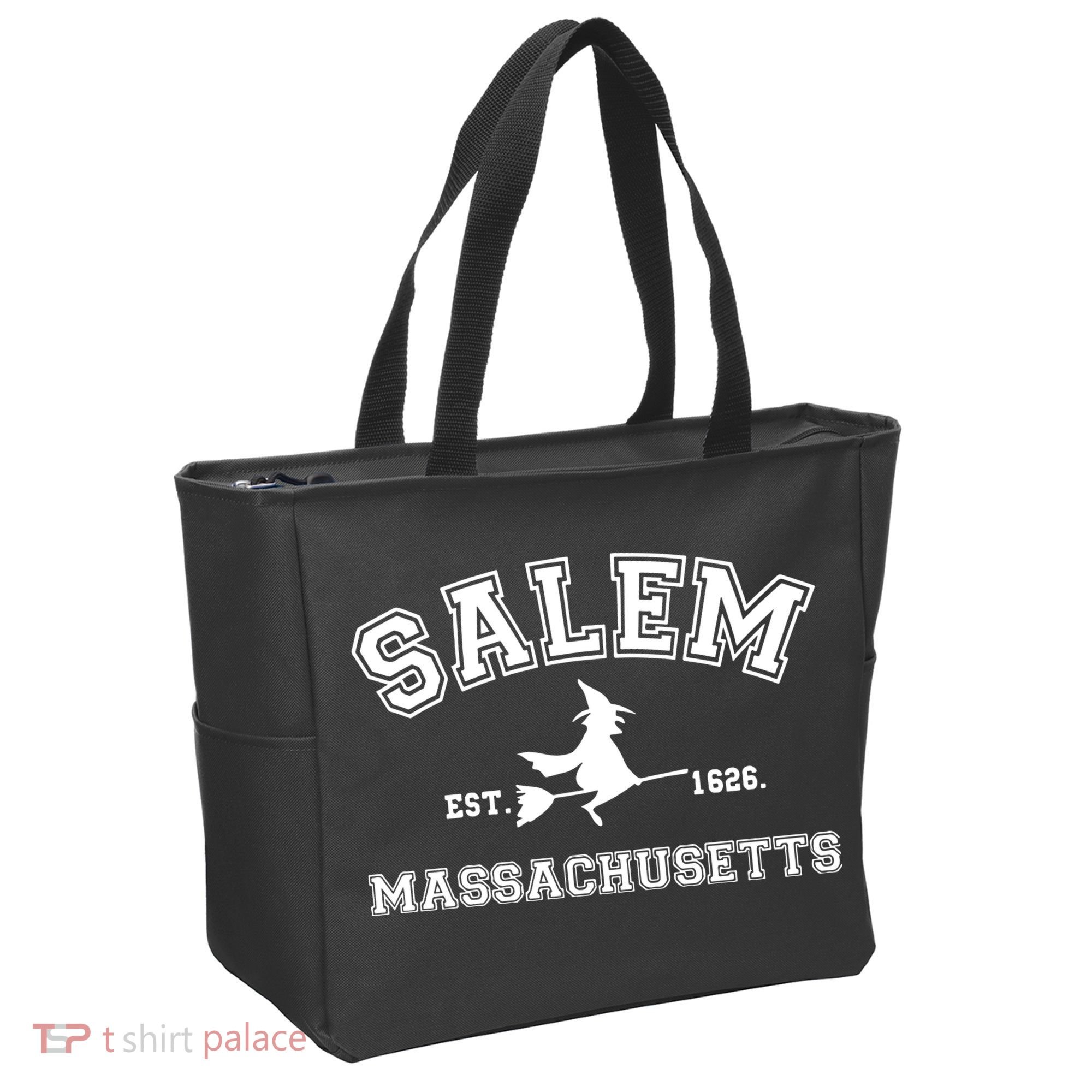 Salem Massachusetts Cute Halloween Tote Bag