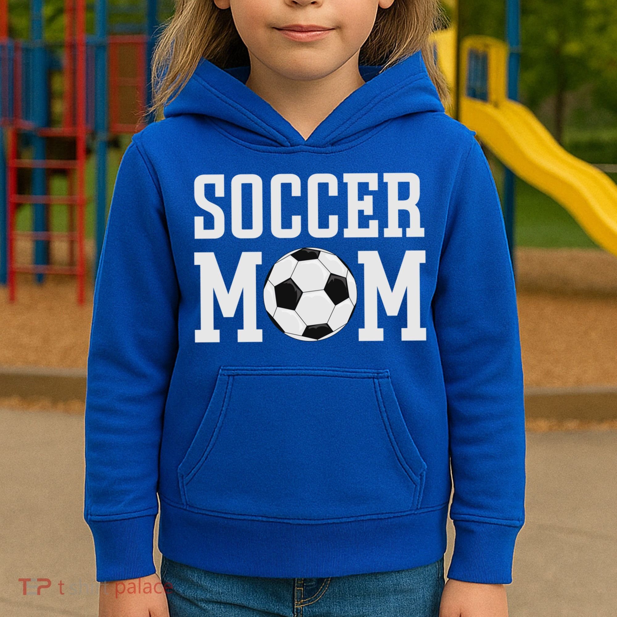 Soccer Mama Cool Gift Soccer Mom Gift Kids Hoodie
