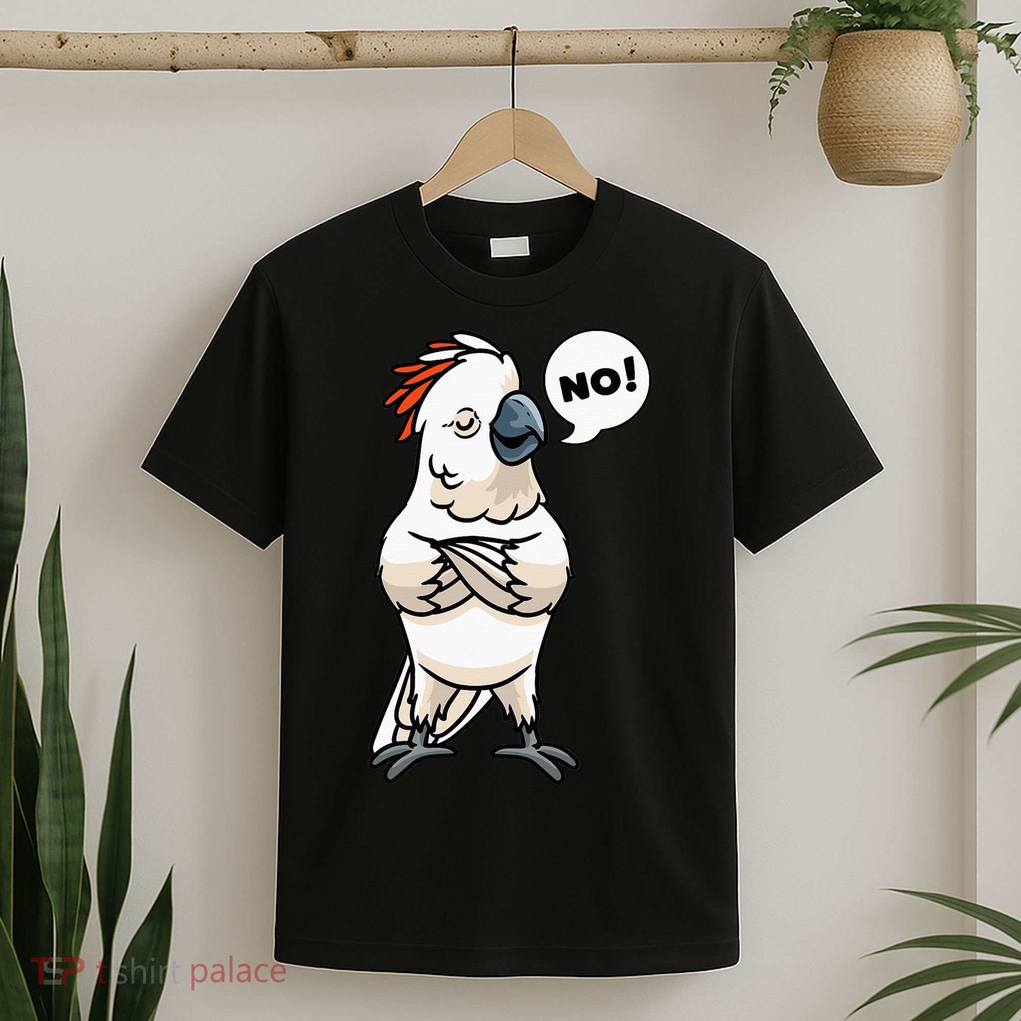 Stubborn Moluccan Cockatoo No Salmon-crested Bird Parrot T-Shirt