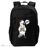 Stubborn Moluccan Cockatoo No Salmon-crested Bird Parrot Backpack thumb 0
