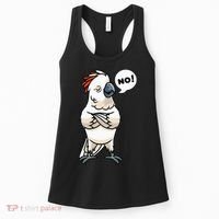 Stubborn Moluccan Cockatoo No Salmon-crested Bird Parrot Women's Tank Top thumb 0