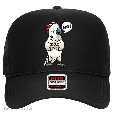 Stubborn Moluccan Cockatoo No Salmon-crested Bird Parrot Hat