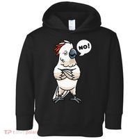 Stubborn Moluccan Cockatoo No Salmon-crested Bird Parrot Toddler Hoodie thumb 0