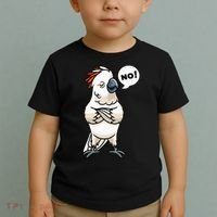 Stubborn Moluccan Cockatoo No Salmon-crested Bird Parrot Toddler T-Shirt thumb 2