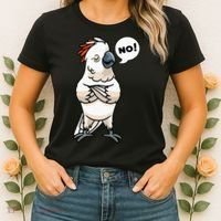 Stubborn Moluccan Cockatoo No Salmon-crested Bird Parrot Women's T-Shirt thumb 2
