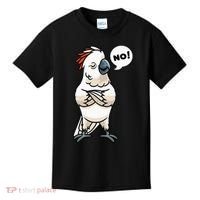 Stubborn Moluccan Cockatoo No Salmon-crested Bird Parrot Kids T-Shirt thumb 0