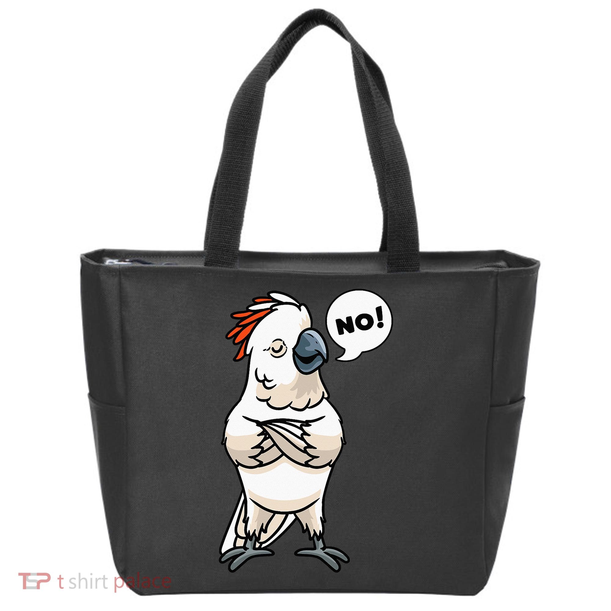 Stubborn Moluccan Cockatoo No Salmon-crested Bird Parrot Tote Bag
