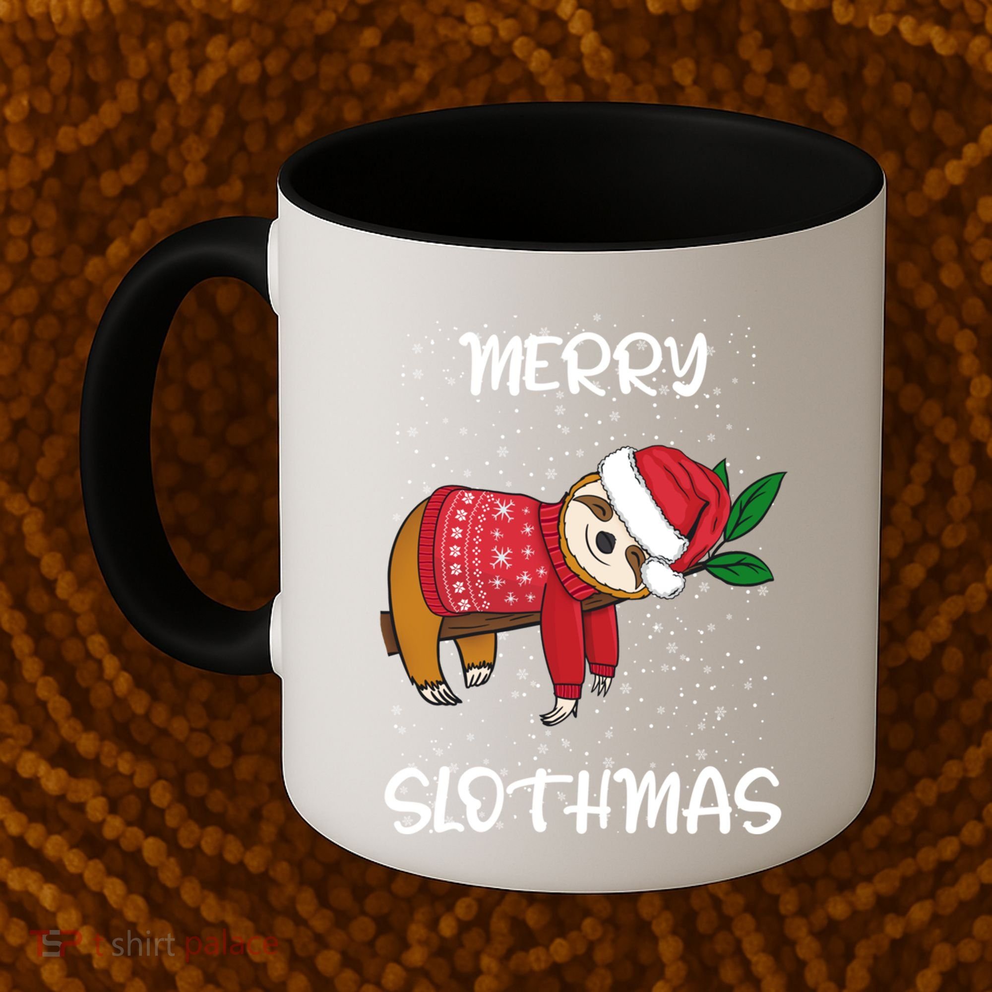 Sloth Merry Christmas Santa Sloth Merry Slothmas Gift Coffee Mug