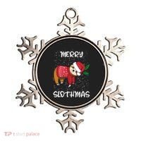 Sloth Merry Christmas Santa Sloth Merry Slothmas Gift Ornament thumb 0