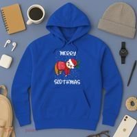 Sloth Merry Christmas Santa Sloth Merry Slothmas Gift Hoodie thumb 3