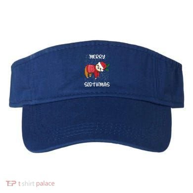 Sloth Merry Christmas Santa Sloth Merry Slothmas Gift Visor