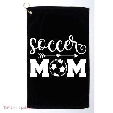 Soccer Mom Cute Gift Golf Towel