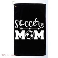 Soccer Mom Cute Gift Golf Towel thumb 0