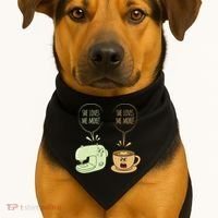 Sewing Machine Coffee Funny Sew Quilting Seamstress Sewer USA-Made Doggie Bandana thumb 1
