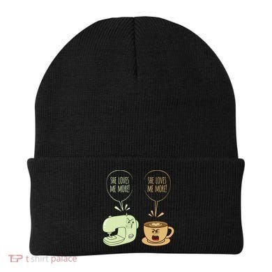 Sewing Machine Coffee Funny Sew Quilting Seamstress Sewer Beanie