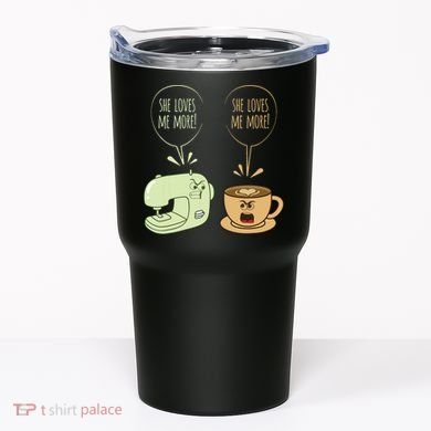 Sewing Machine Coffee Funny Sew Quilting Seamstress Sewer Tumbler