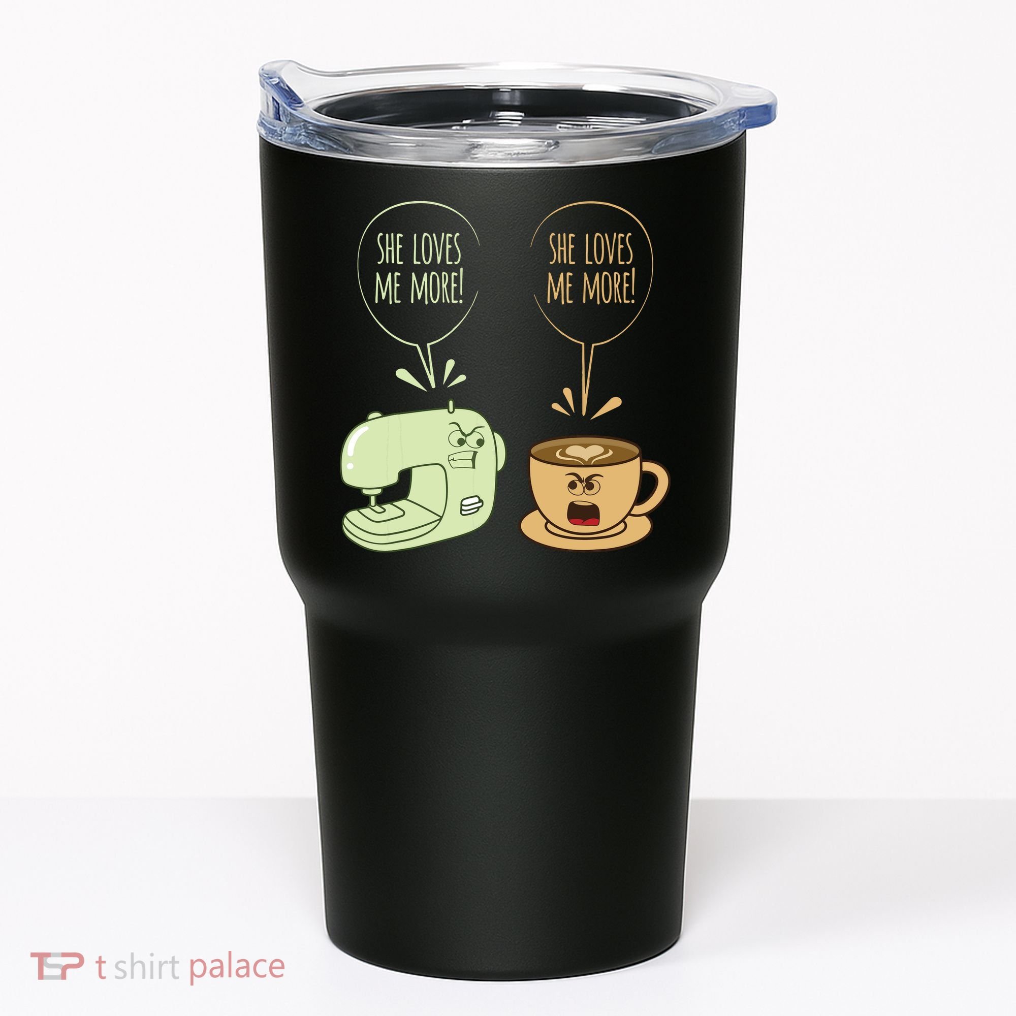 Sewing Machine Coffee Funny Sew Quilting Seamstress Sewer Tumbler