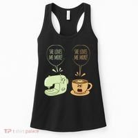 Sewing Machine Coffee Funny Sew Quilting Seamstress Sewer Women's Tank Top thumb 0