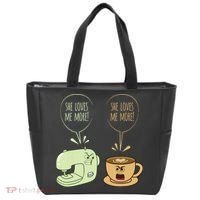 Sewing Machine Coffee Funny Sew Quilting Seamstress Sewer Tote Bag thumb 0