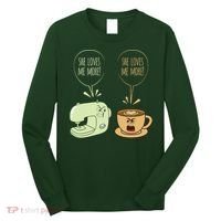 Sewing Machine Coffee Funny Sew Quilting Seamstress Sewer Long Sleeve Shirt thumb 0