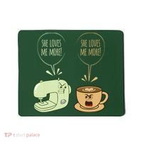 Sewing Machine Coffee Funny Sew Quilting Seamstress Sewer Mousepad thumb 0