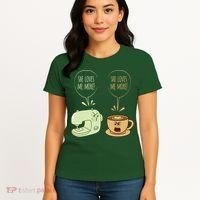 Sewing Machine Coffee Funny Sew Quilting Seamstress Sewer Women's T-Shirt thumb 4