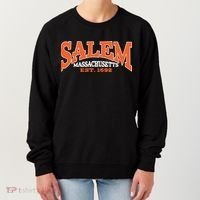 Salem Massachusetts Cute Fall Salem Est 1692 Women's Sweatshirt thumb 0