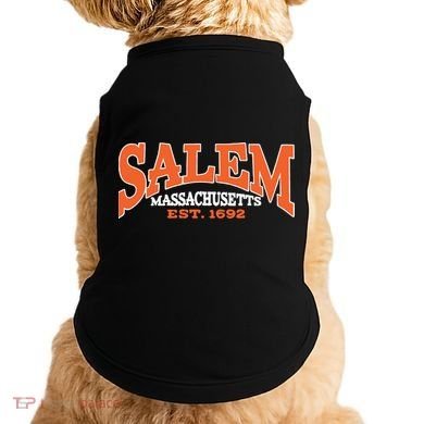 Salem Massachusetts Cute Fall Salem Est 1692 Doggie Tank