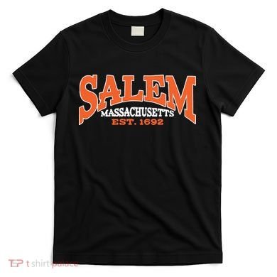 Salem Massachusetts Cute Fall Salem Est 1692 T-Shirt