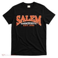 Salem Massachusetts Cute Fall Salem Est 1692 T-Shirt thumb 0
