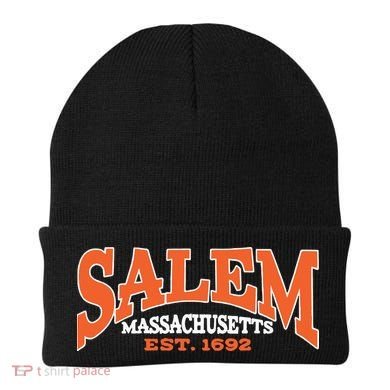 Salem Massachusetts Cute Fall Salem Est 1692 Beanie