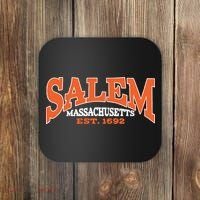 Salem Massachusetts Cute Fall Salem Est 1692 Coaster thumb 0