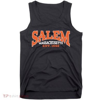 Salem Massachusetts Cute Fall Salem Est 1692 Tank Top