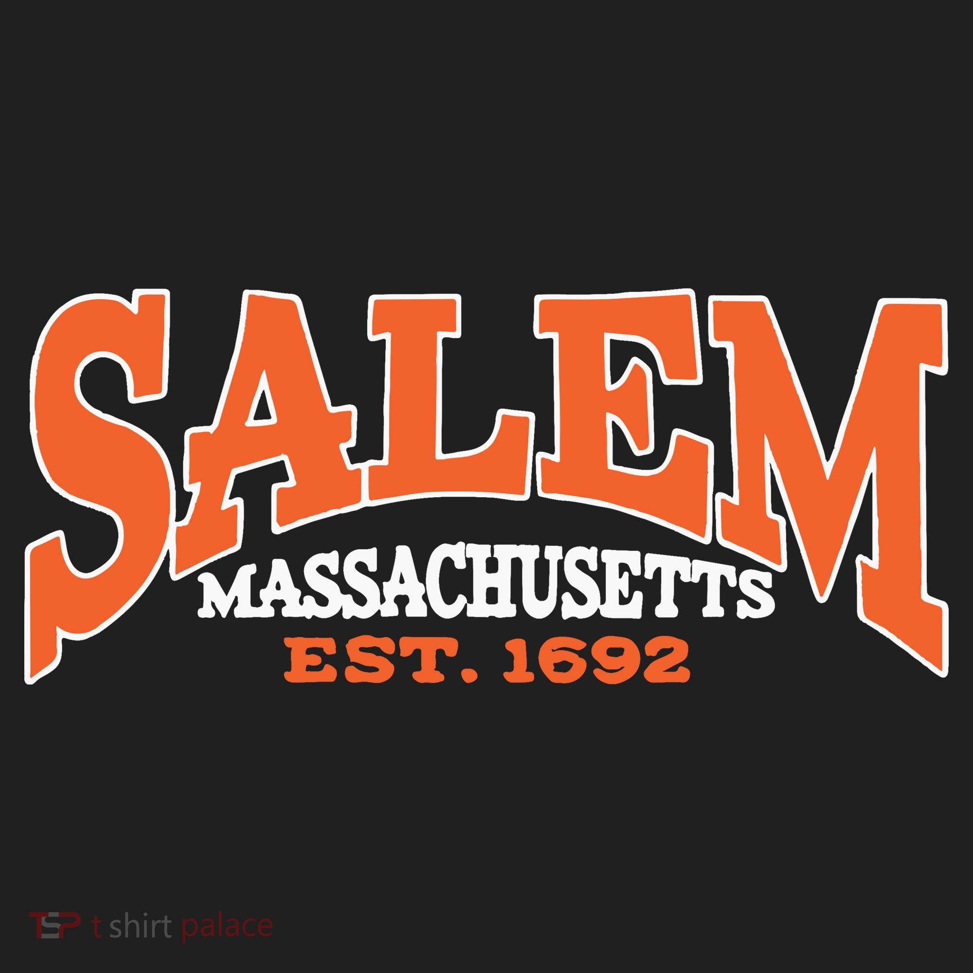 Salem Massachusetts Cute Fall Salem Est 1692 Golf Towel