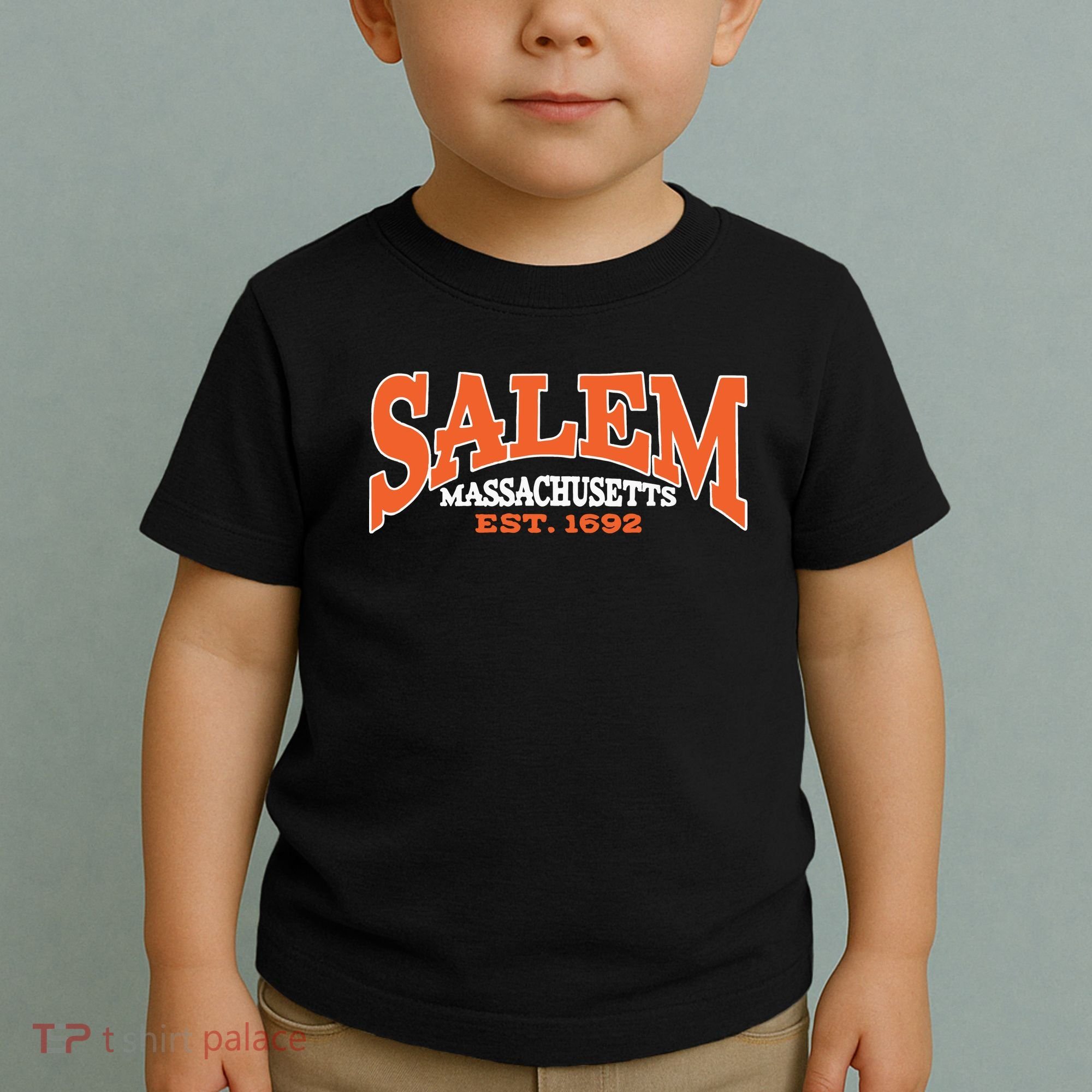 Salem Massachusetts Cute Fall Salem Est 1692 Toddler T-Shirt