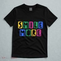 Smile More Colorful Inspiring T-Shirt thumb 5