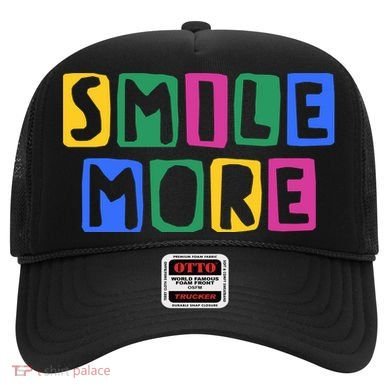 Smile More Colorful Inspiring Hat