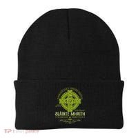 Slainte Mhaith Celtic Knot Cross Irish Original Green Beanie thumb 0