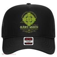 Slainte Mhaith Celtic Knot Cross Irish Original Green Hat thumb 0