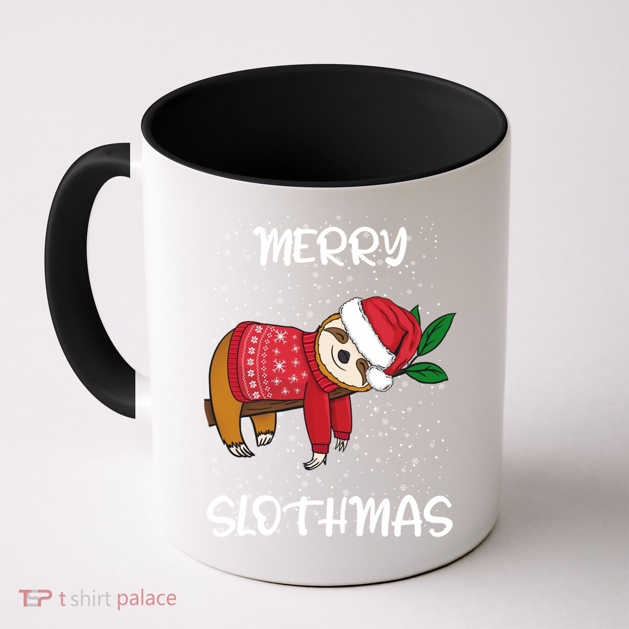 Sloth Merry Christmas Sweater Santa Sloth Merry Slothmas Funny Gift Coffee Mug