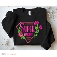 Super Mom Cute Gift Sweatshirt thumb 2