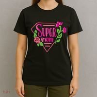 Super Mom Cute Gift T-Shirt thumb 4