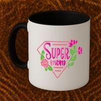 Super Mom Cute Gift Coffee Mug thumb 2