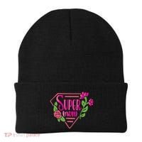 Super Mom Cute Gift Beanie thumb 0