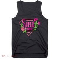 Super Mom Cute Gift Tank Top thumb 0