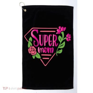 Super Mom Cute Gift Golf Towel